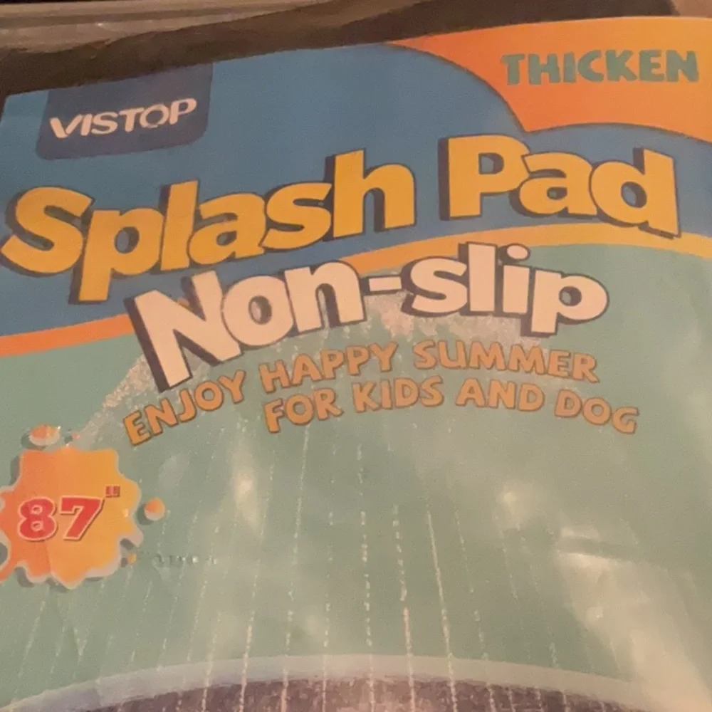 Blue Splash Pad Non-Slip for Dogs